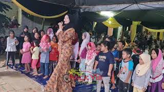 Rosalinda Ajak Adik2 Utk Sama2 Menari \u0026 Menyanyi Lagu Jeling Mari Di Dikir Barat Raikan Cinta Keruak