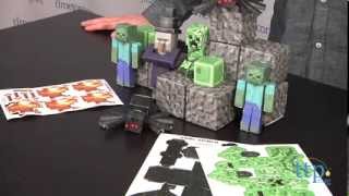 Minecraft Papercraft Overworld Hostile Mobs Unboxing 