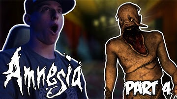 SCARIEST PART! Amnesia: The Dark Descent (Part 4)