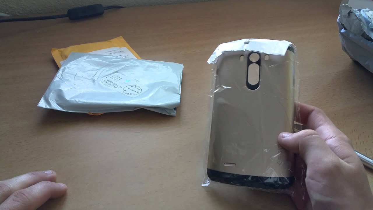 Распаковка china queen tea& LG G3 CASE  C Китая Aliexpress №140