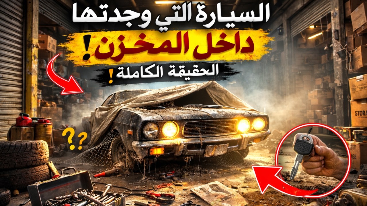 ماذا تخبئ السيارة التي وجدتها داخل المخزن؟ الحقيقة الكاملة!