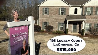 105 Legacy Court in LaGrange, Ga. - Call Robin: 678.953.2236 - Maximum One Realtor | Realty Partners