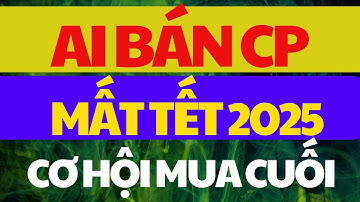 ( VIDEO PHẢI XEM ) 🧧 AI BÁN CỔ PHIẾU SẼ MẤT TẾT 2025 - cơ hội cuối mua cổ phiếu