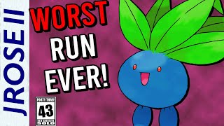 Can You Beat Pokemon Red/Blue with Just an Oddish?