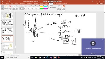 Grade 12 LS: Mechanical oscillation part 7 (vertical spring) video2