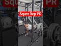 Squat Rep PR #kneeinjury #bodybuilding