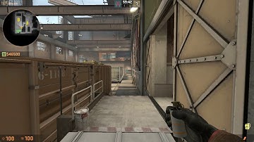 T Main smoke from inner connector on Train - CSGO