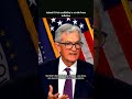 Powell Warns Fed Credibility Is at Risk After 5 Years of High Inflation #Shorts