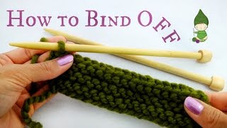 How to Beginner Bind Off Knitting