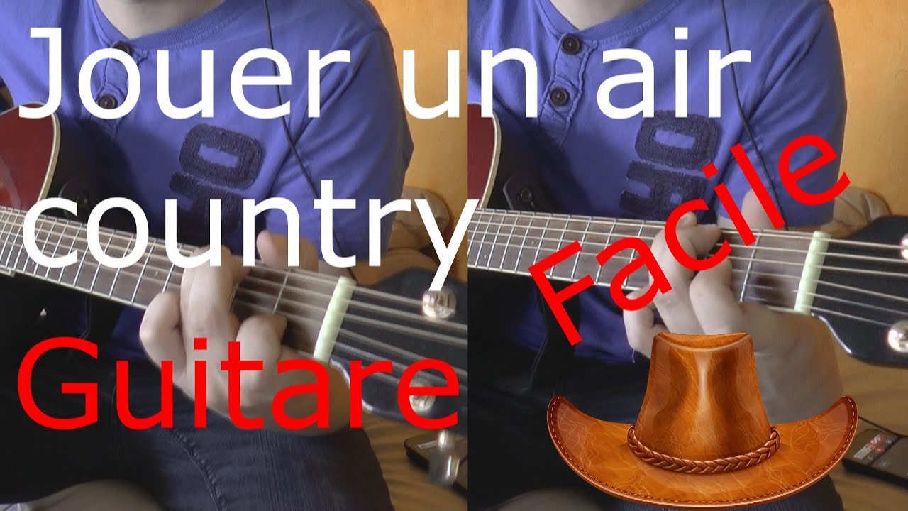 Guitare] Jouer facilement un air qui sonne country/folk 