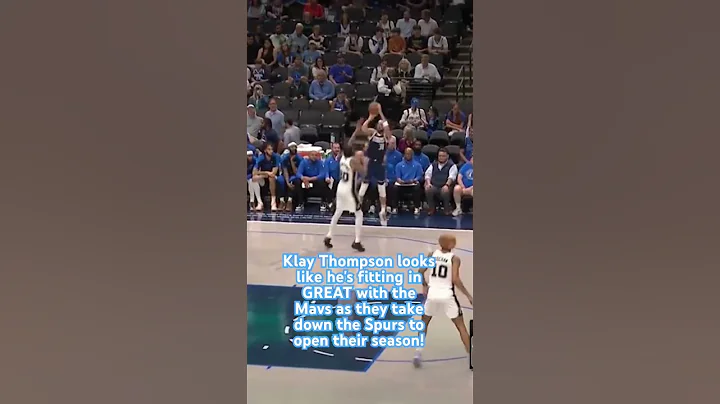 Klay Thompson Drains 6 Threes in Record-Breaking Mavericks Debut: 22 PTS, 7 REB! 🔥 #NBA #mavs