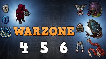 BOSSES ÓTIMOS PARA FIM DE SEMANA - WARZONE 4 5 6 - TIBIA