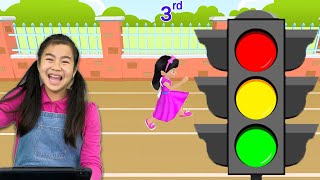 Jannie Plays Red Light Green Light Game for Kids on the TC App screenshot 4