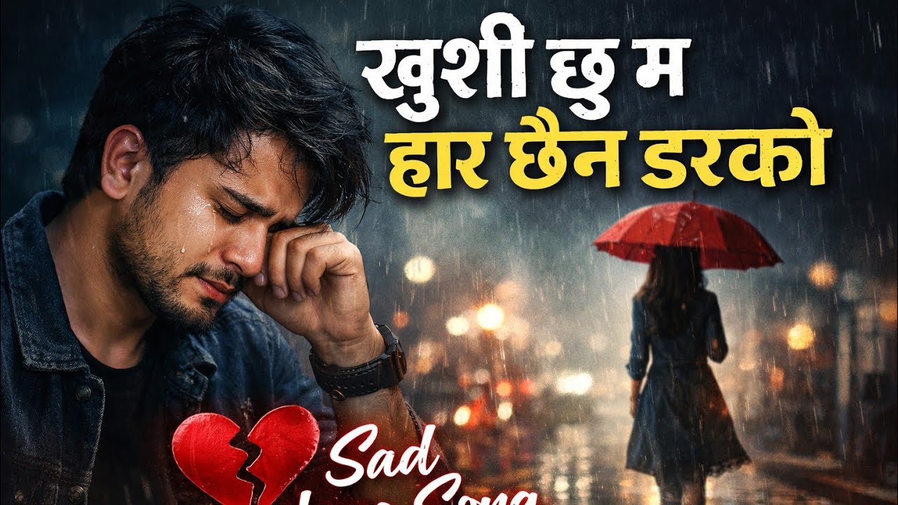 खुसी छु म हार छैन डरको | Sad Love Song 💔 Nepali Heart Touching Song | Social Polit| Nepali Song 