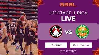 Altius vs AK Komorow | BBBL boys U12