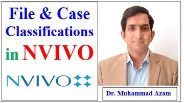 File and Case Classifications in NVivo | Qualitative data analysis in NVivo | Case classifications