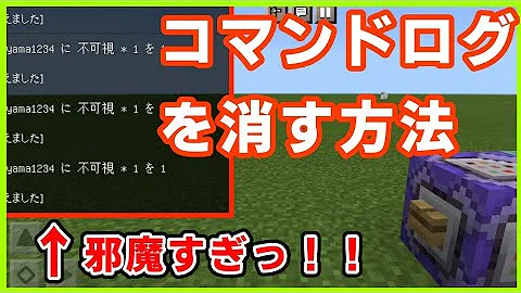 マイクラエフェクト非表示