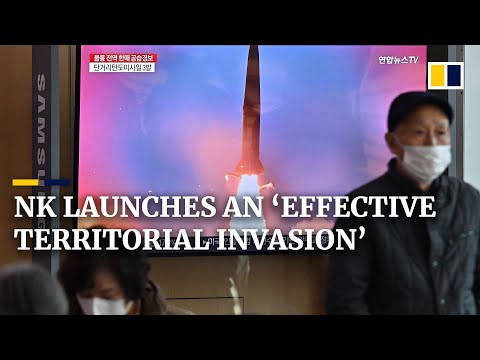 North Korean missiles land in South Korean waters for first time