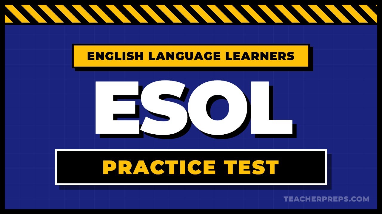 esol Practice Test - YouTube