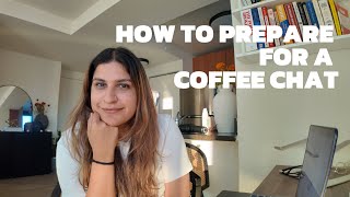 How To Prepare For A Networking Coffee Chat