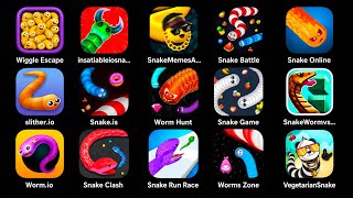 🐍 15 CRAZIEST Snake & Worm Games You NEED to Play in 2026! 🔥 | slither.io & MORE screenshot 2