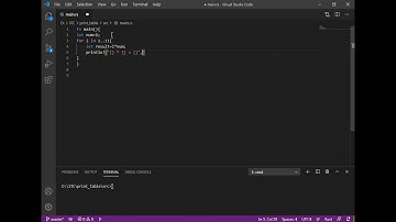 How to Print simple Table in Rust programming language Trough for loop