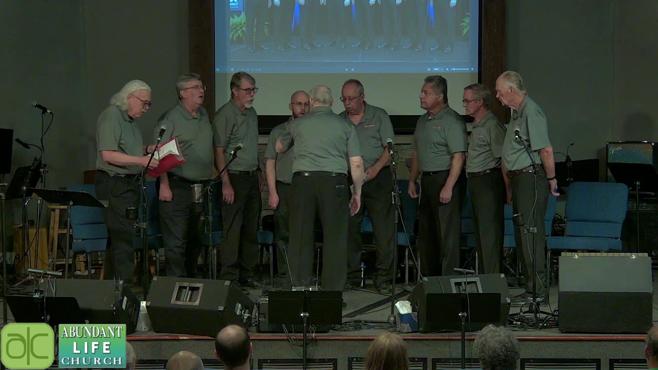 Barbershop Singing with Men of Harmony, Front Row Quarter & Healing Harmonies  7/7/26
