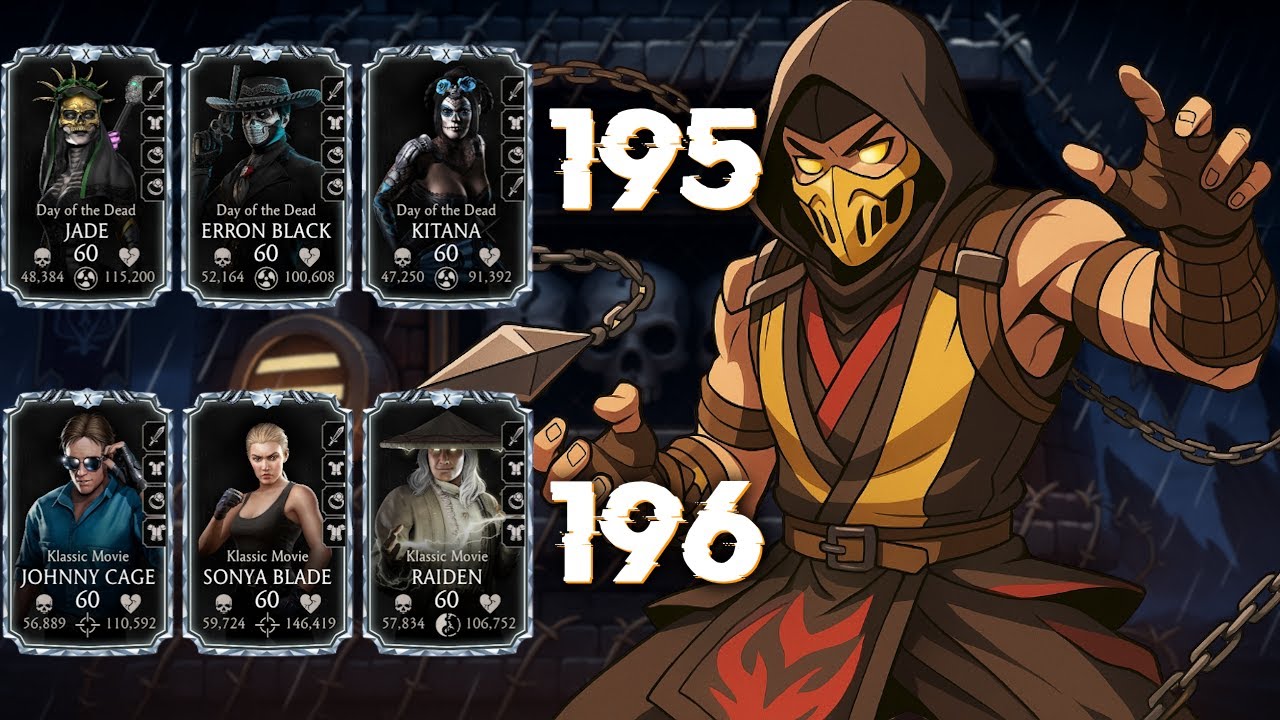 Black Dragon Fatal Tower Battles 195 & 196 | Full Guide | 3 ways to beat it | MK Mobile 6.2