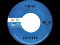 Capture de la vidéo 1962 Hits Archive: I Will - Vic Dana