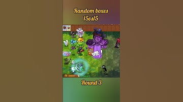 random boxes 15vs15 #pvzfusion #pvzmobile #pvzgame #mobilegame