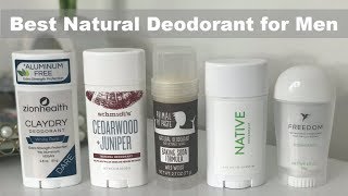 NATURAL DEODORANT FOR MEN| effective, non-toxic & aluminum free -