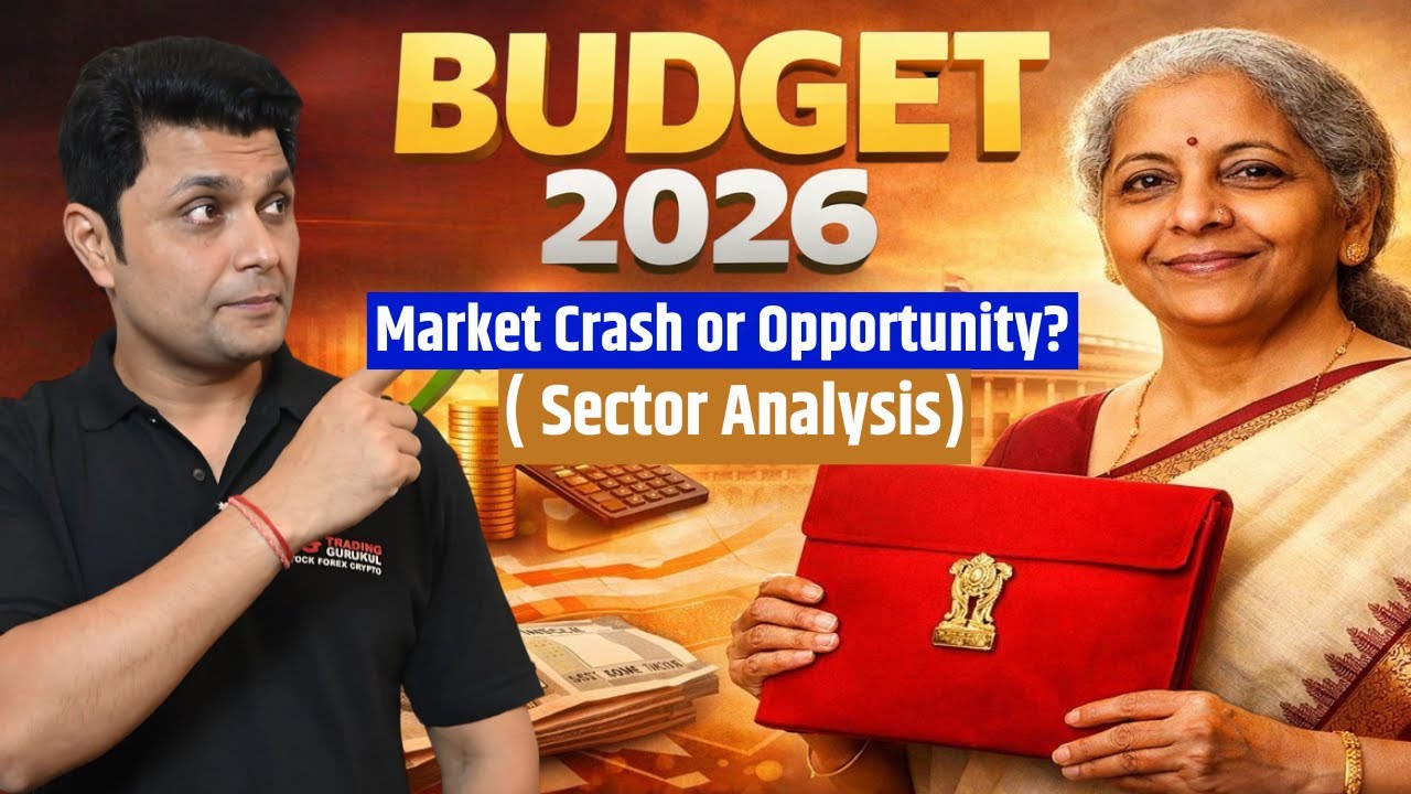 Budget Ke Baad Market Crash Ya Badi Opportunity? | Stock Market Analysis 2026