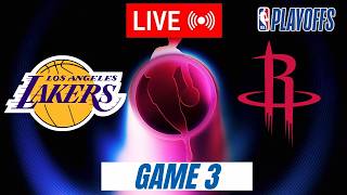 Nba  Los Angeles Lakers Vs Houston Rockets April 25 2026  2026 Nba Playoffs  2k Game 3