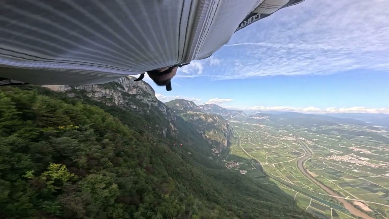 Paganella Wingsuit Base Jumping Fly