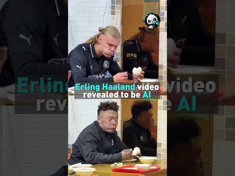 Erling Haaland video revealed to be AI