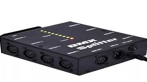 A must-have product! 8 Way Isolated DMX Splitter - 8 Branch Universal Splitter Amplifier Distribut