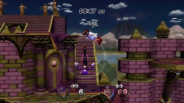 CPU Tourney#2 - Project M EX Remix - Top 8 - Waluigi vs Dr. Mario
