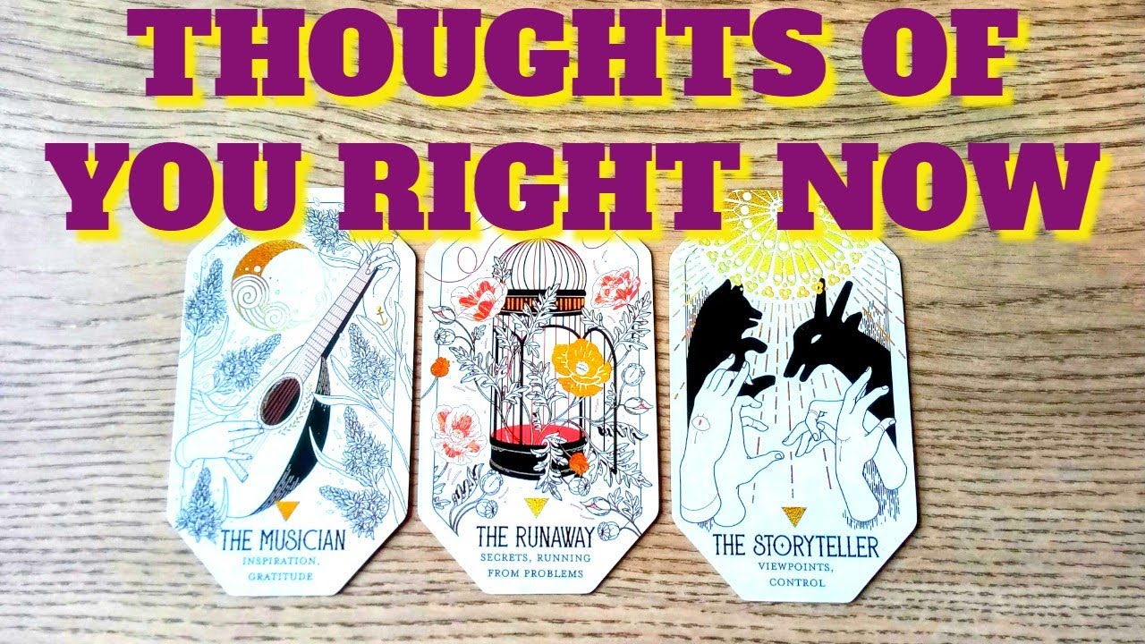 💜💛WHAT ARE THEY THINKING ABOUT YOU RIGHT NOW ? 💜💛PICK A CARD 💜💛LOVE TAROT READING💜💛
