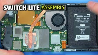Switch Lite Assembly \& Build - RetroSix
