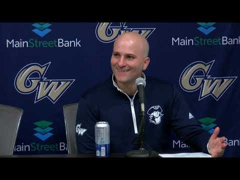 GW MBB vs. Bowie St. (12/12/23) - Post Game Press Conference