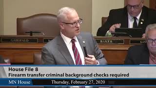 HF-8, Representative Nash making an ass out of himself.