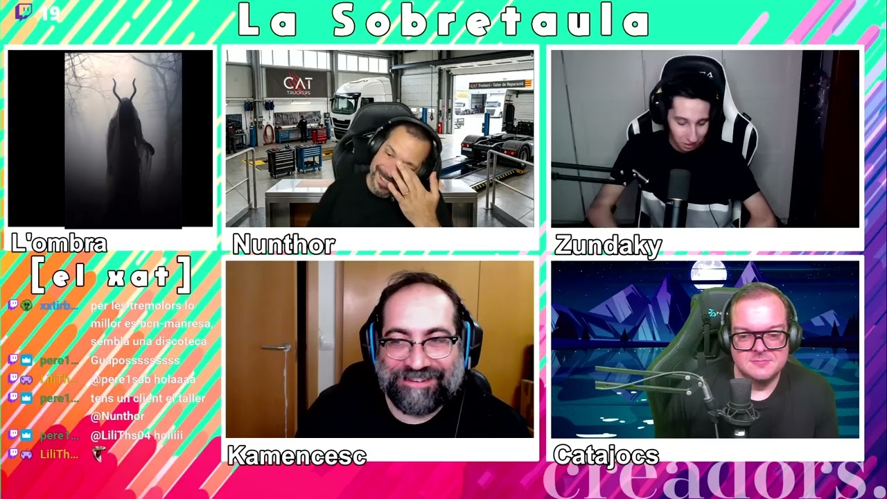 La Sobretaula | Setembre'26: Catajocs, Kamencesc, Nunthor i Zundaky | creadorstv 2/2