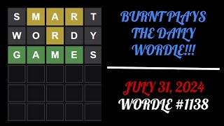 Wordle of the Day for 7/31/2024 Tips/Strategies And Answer | Wordle #1138