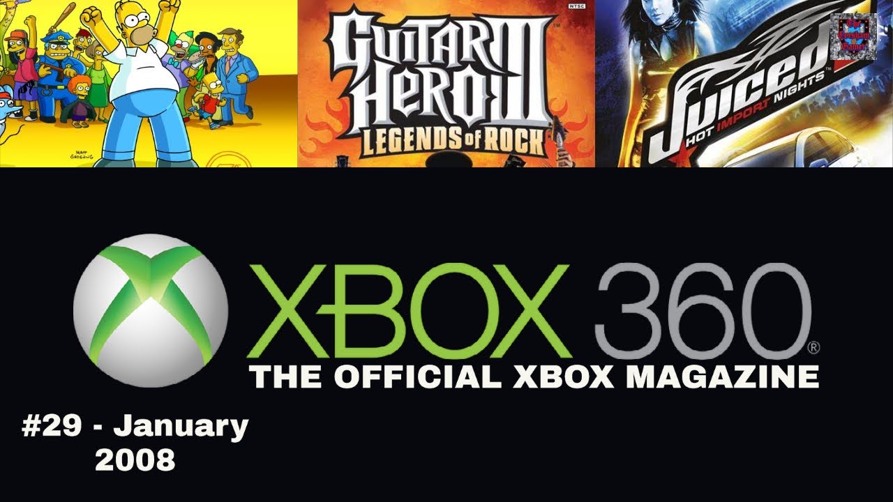 Official XBOX 360 Magazine - January 2008 Demo Disc #29 [Nostalgia Trip]