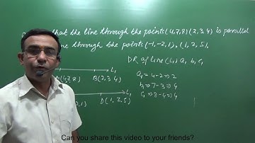 Class 12 Maths Three Dimensional Geometry NCERT Exercise 11.2 Q3 R B Classes