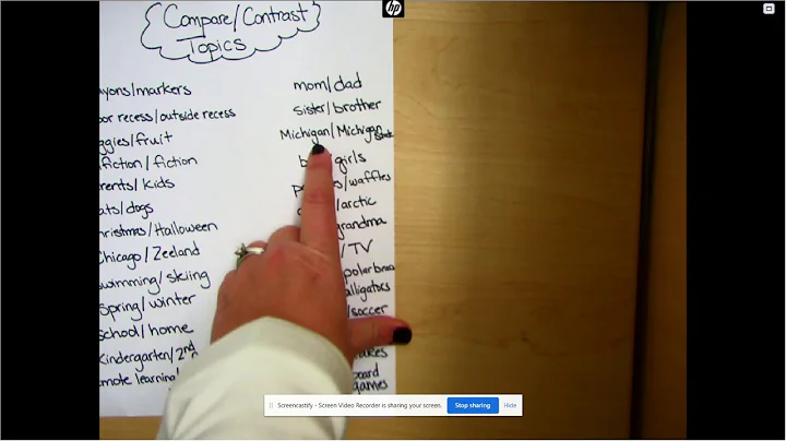 Compare/Contrast Topics