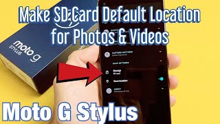 Moto G Stylus: How to Automatically Save Photos & Videos to SD Card screenshot 5