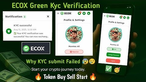 ECOX Network KYC Verification Problem Solved ✅ |  Ecox Network Full Guide