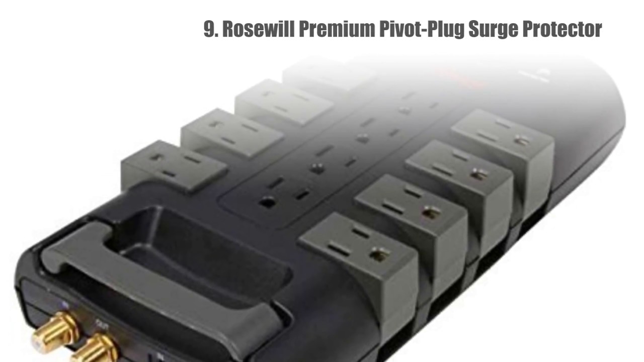 Top 10 Best Surge Protectors in 20182019 YouTube
