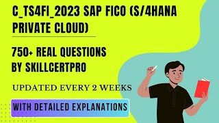 C_TS4FI_2023 SAP FICO (S/4HANA Private Cloud) Exam Questions 2026